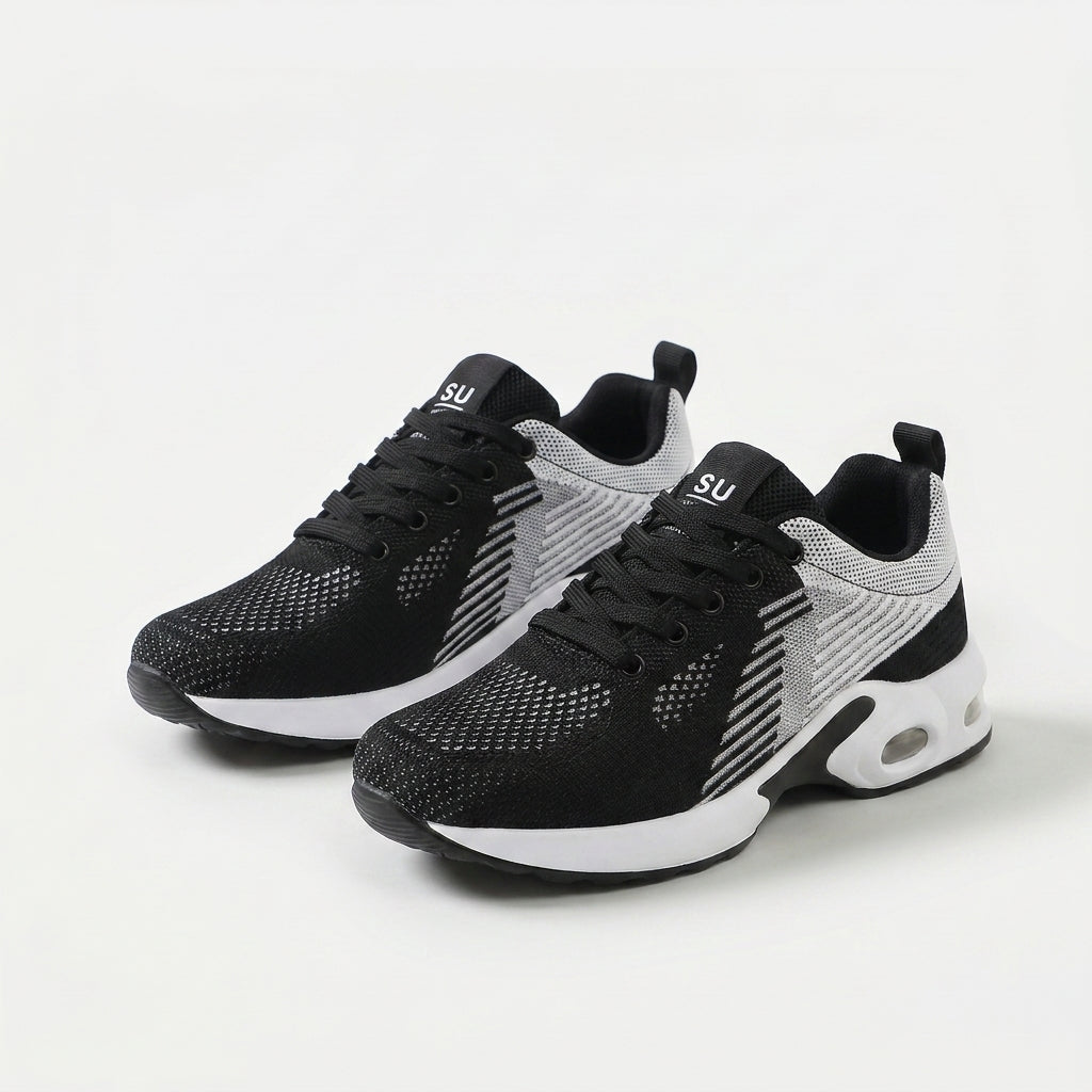 WalkMora Orthopädische Schuhe - Weiß Schwarz - By Qivii