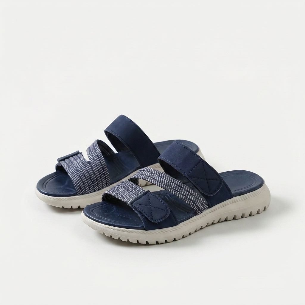 Cleo - Sportliche Komfort-Sandale mit Plateausohle - By Qivii