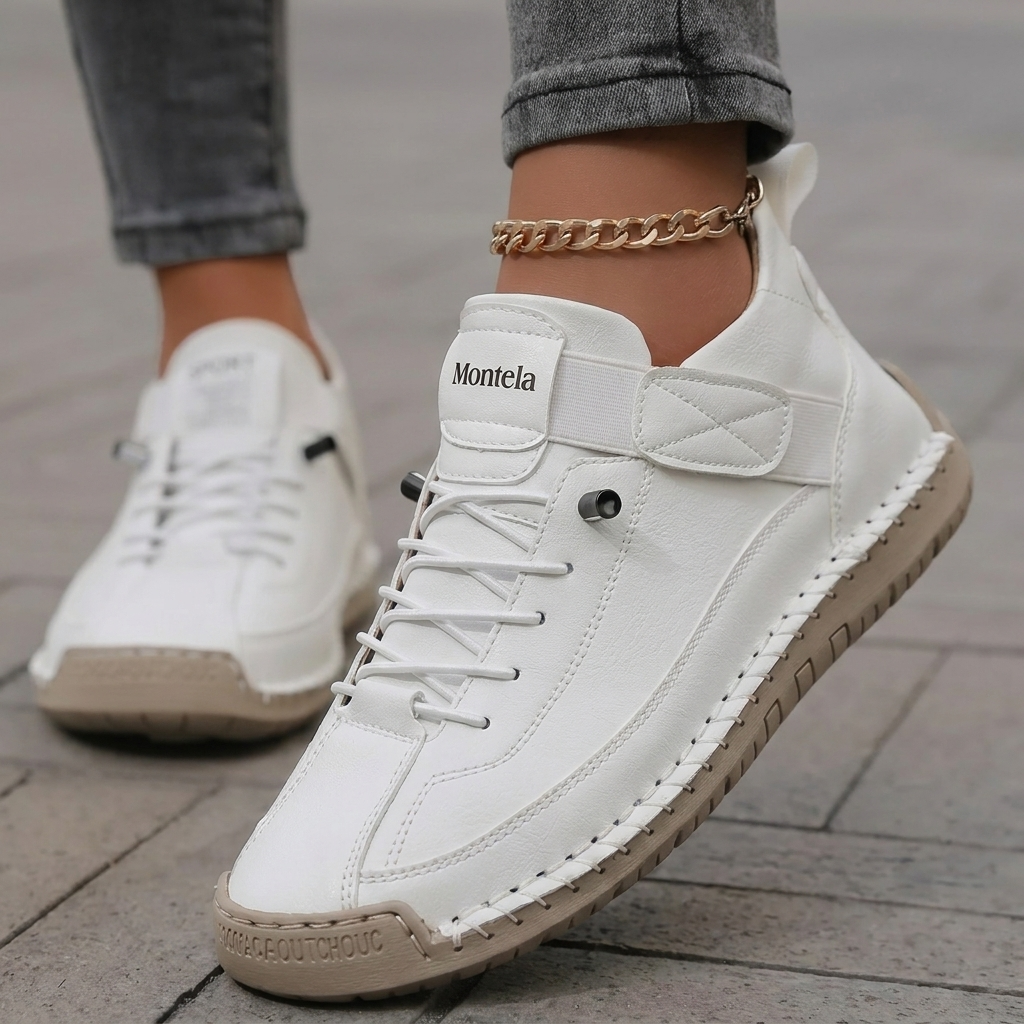 Mia – Komfortable & Schmerzfreie Orthopädische Sneakers - By Qivii