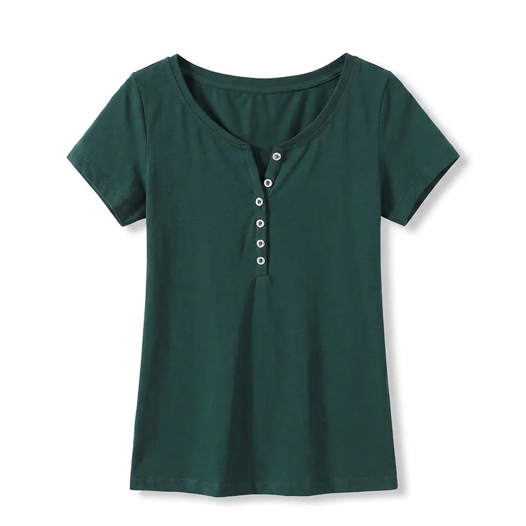 Natalia V Neck Tee