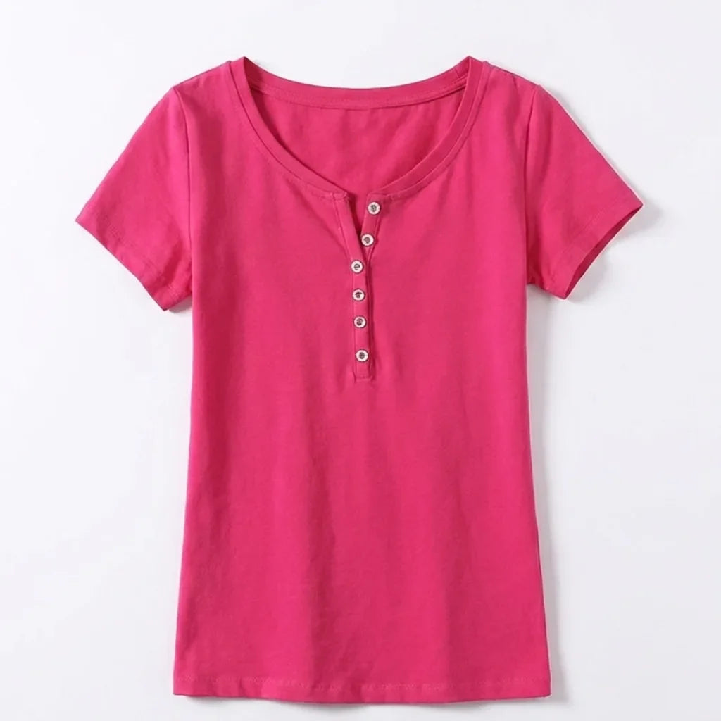 Natalia V Neck Tee