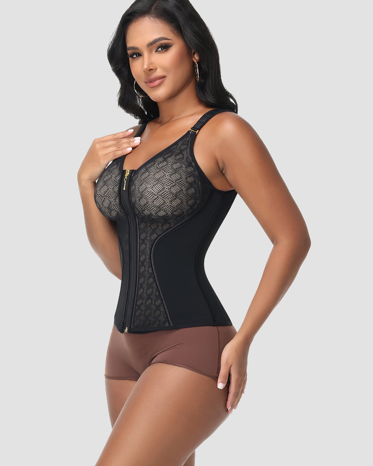 Women Body Shaper Waist Trainer Flat Stomach Faja