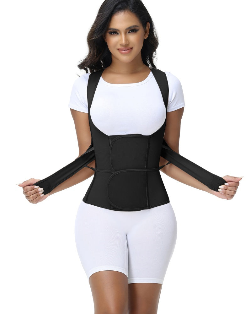 Shapshe® Fajas Colombianas Posture Corrector Back Support Waist Trainer
