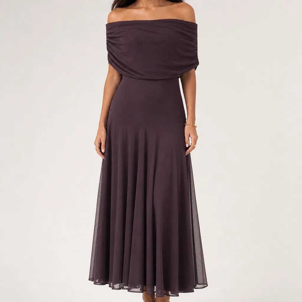 Odalys | Womens Fall Wedding Guest Maxi Dress