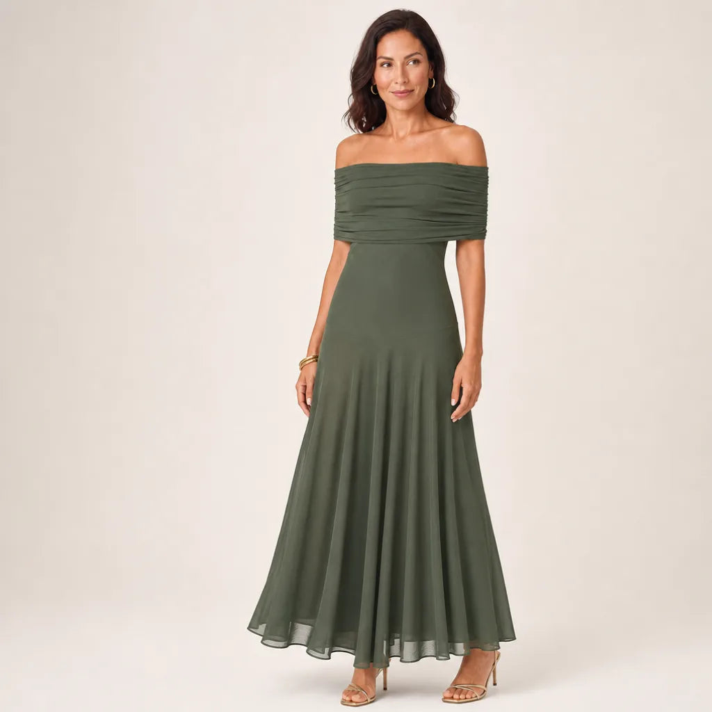Odalys | Womens Fall Wedding Guest Maxi Dress