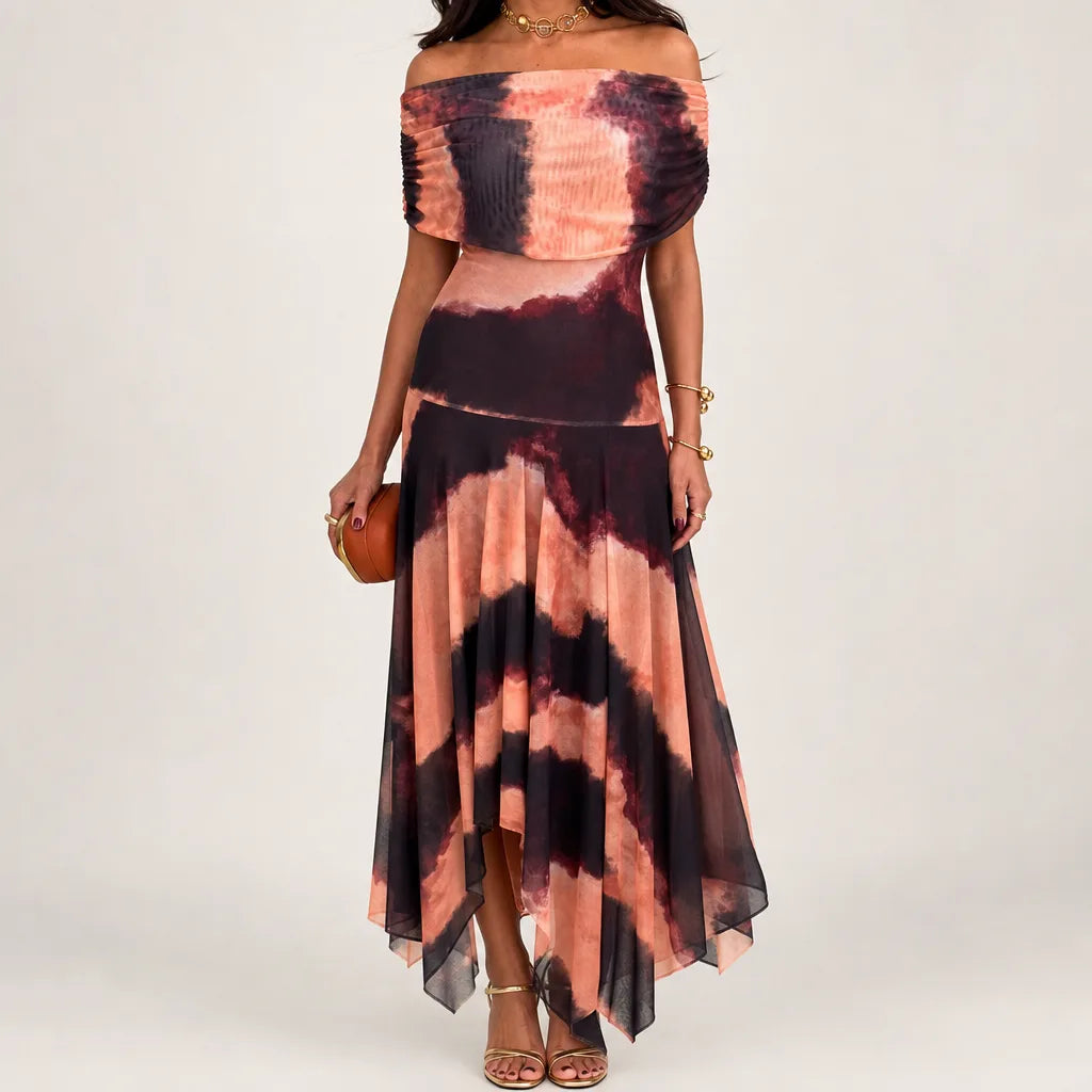 Odalys | Womens Fall Wedding Guest Maxi Dress