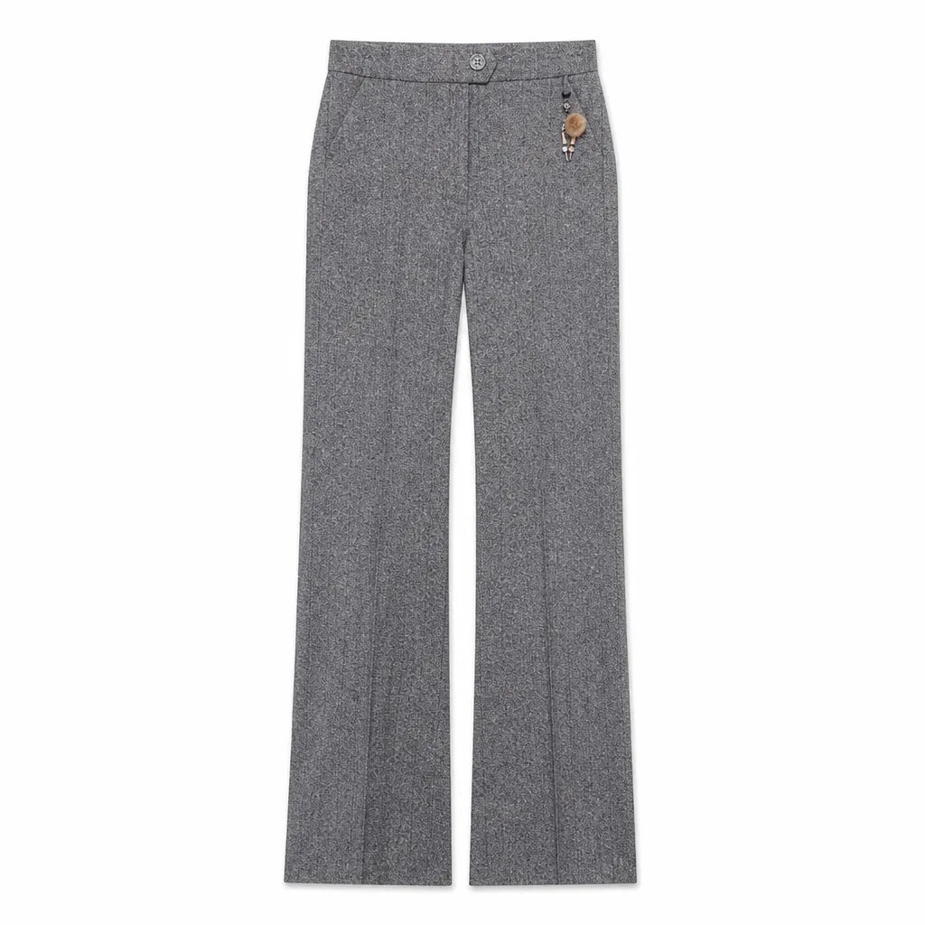 Odette | Womens Wool Flare Pants
