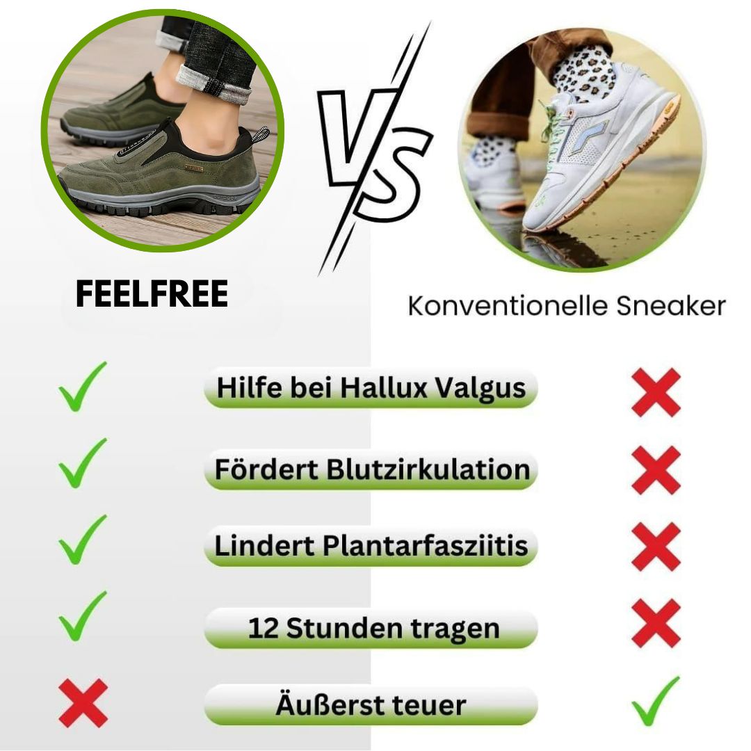 FeelFree – Orthopädische Komfortschuhe - By Qivii