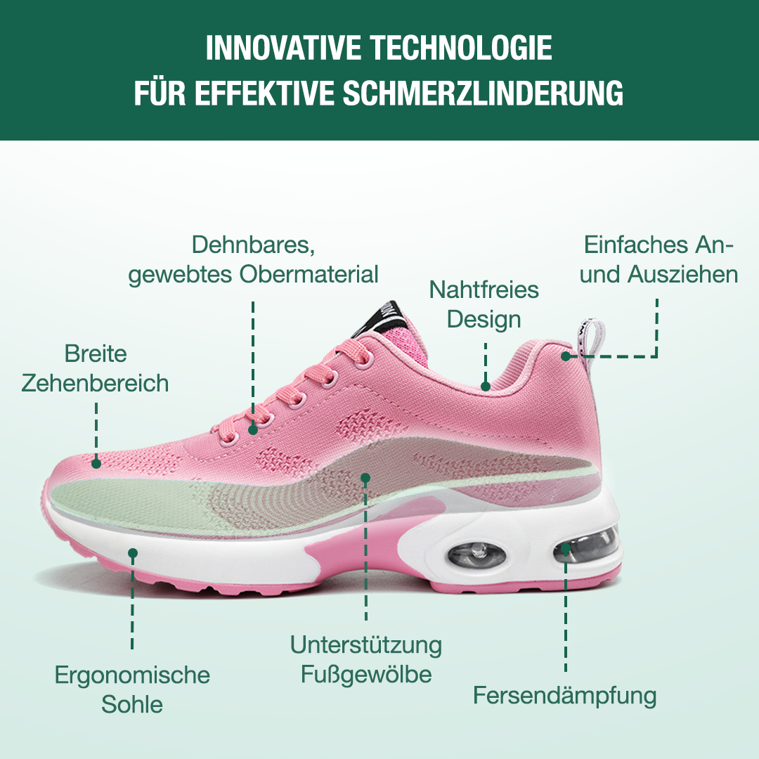 Friedensfuß Orthopädische Schuhe - Rosa - By Qivii