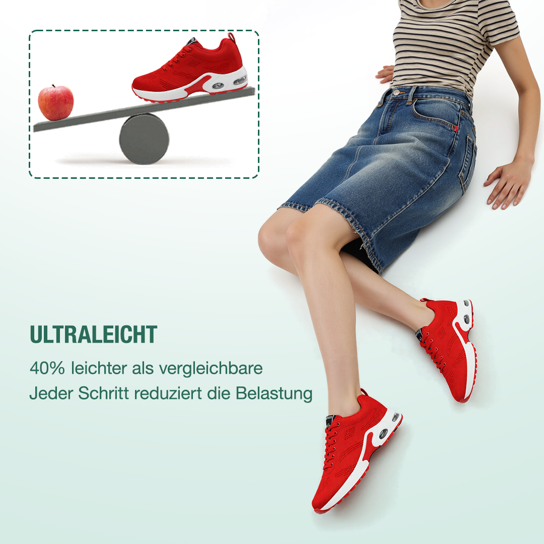 Friedensfuß Orthopädische Schuhe - Rot - By Qivii