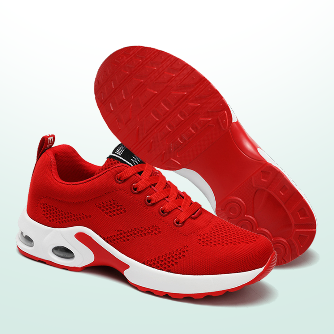 Friedensfuß Orthopädische Schuhe - Rot - By Qivii