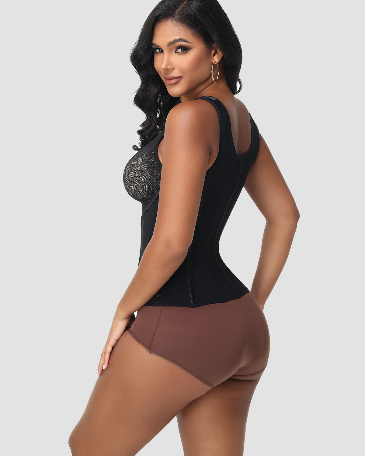 Women Body Shaper Waist Trainer Flat Stomach Faja