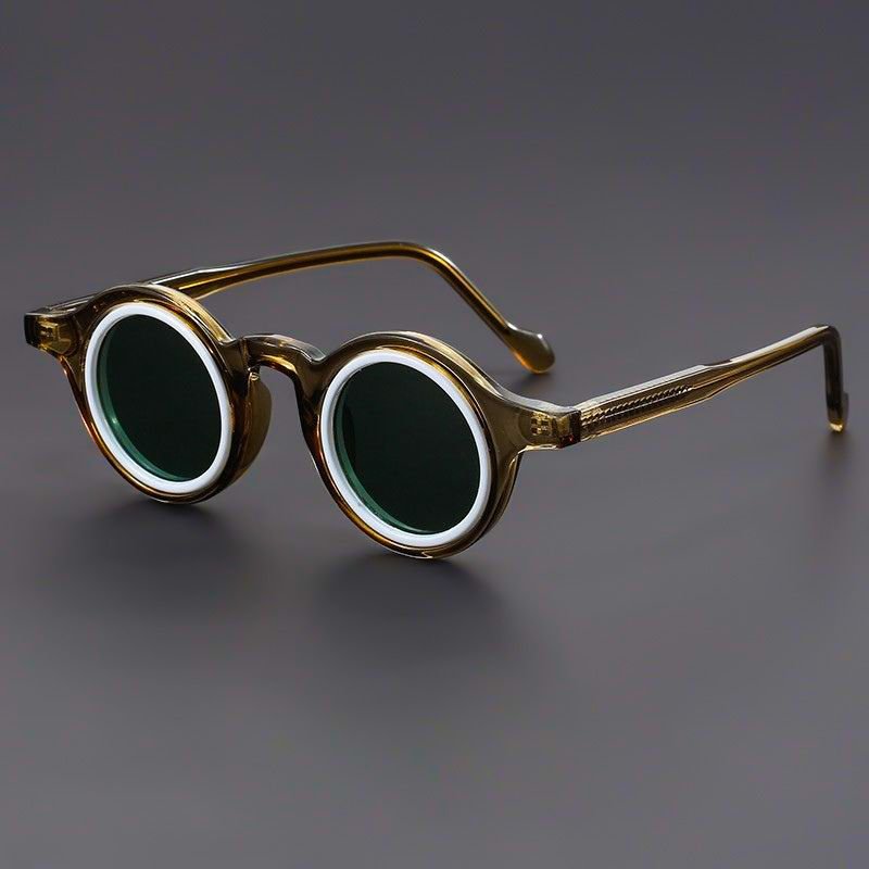 Verona Round Retro Shades - By Qivii