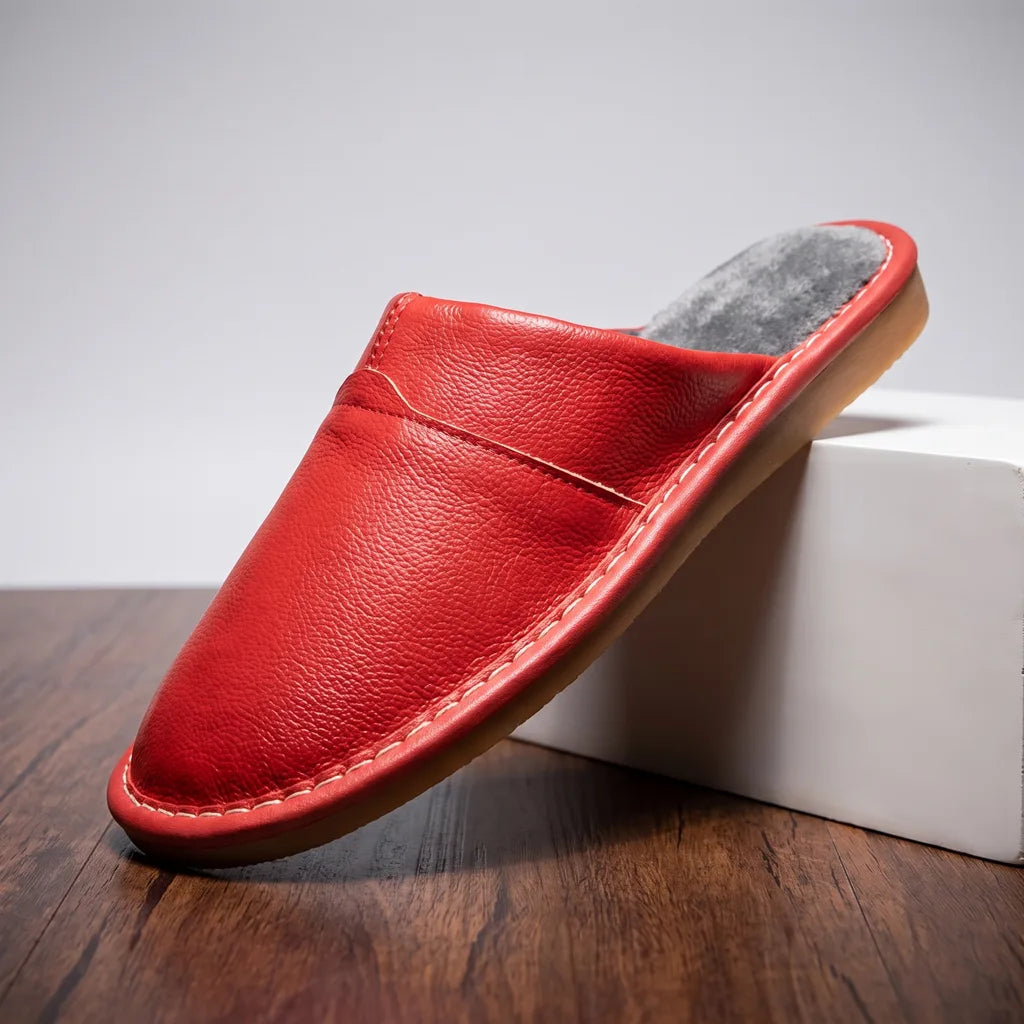 Otis | Mens Warm Fur Slippers