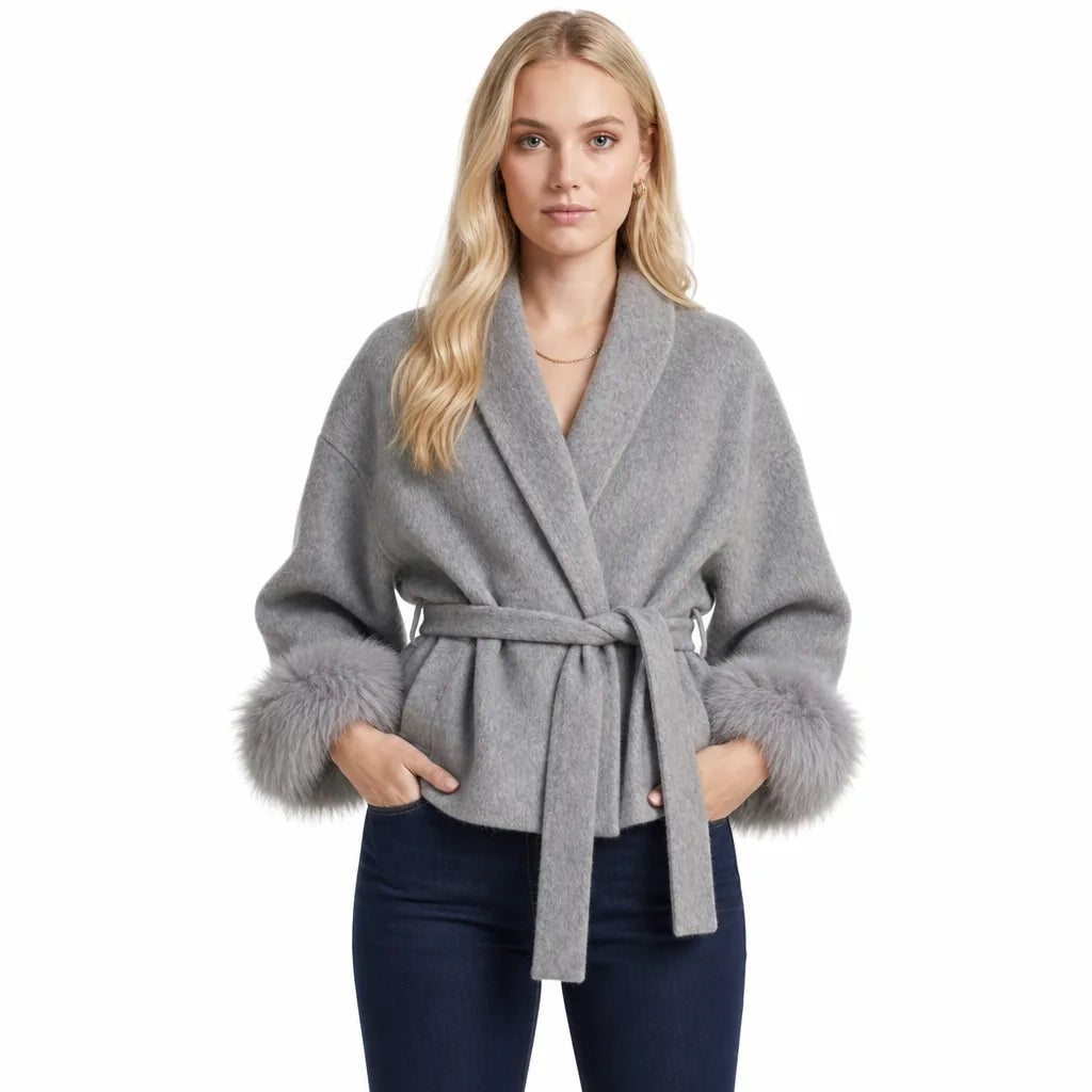 Persephone | Women's Cropped Short Trench Coat