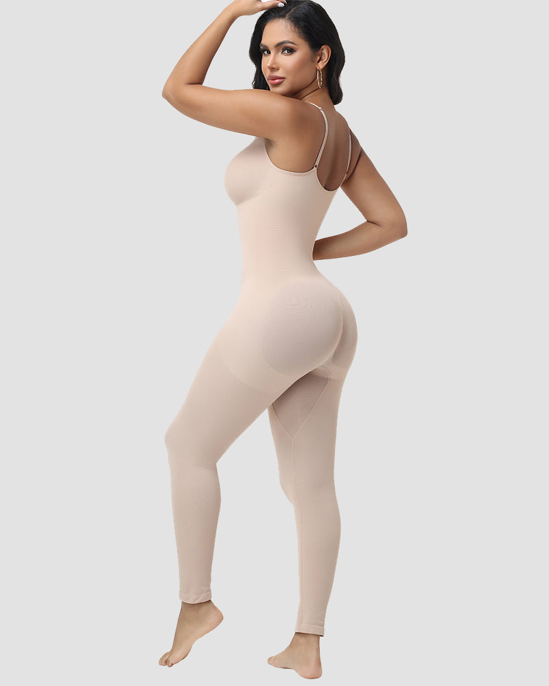 Shapshe® Full-Length Built-In Bra Butt Lifting Bodysuit Shaper