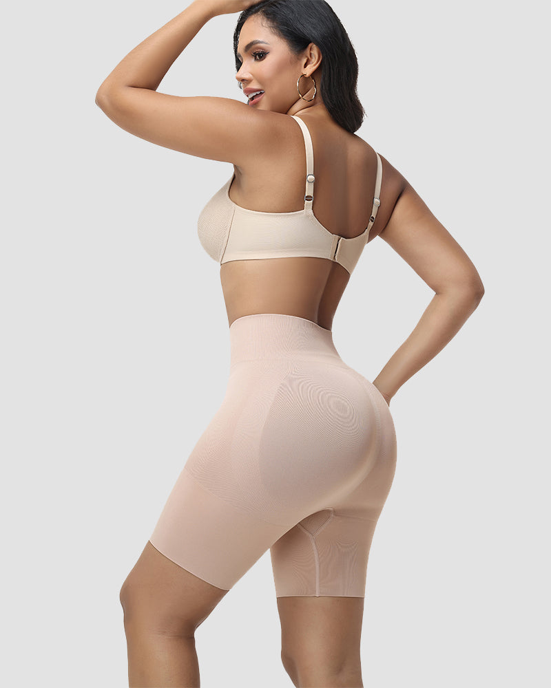Shapshe® High-Waisted Tummy Control Butt Lifting Shorts