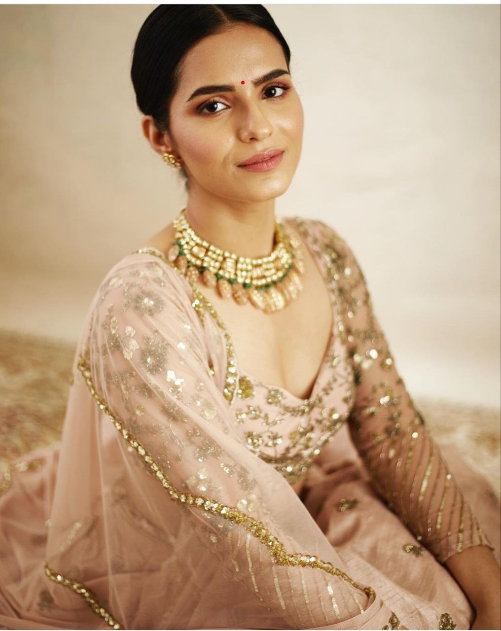 Pink Color Premium Poly Slub Silk Embellished With Beautiful Embroidery,Sequins And Zari Work Lehenga Choli - Inspired | Ready To Wear - qivii