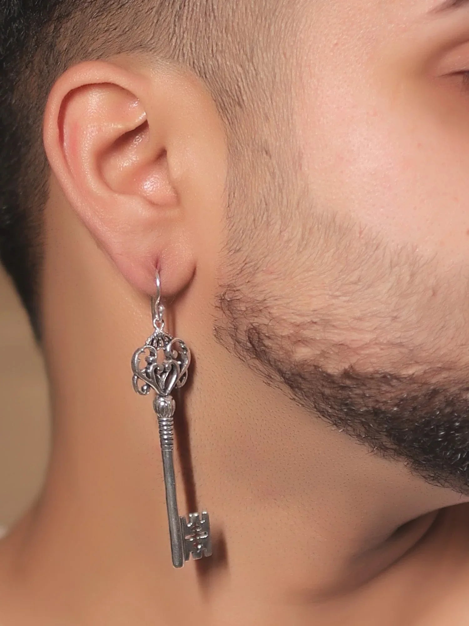 Jivanta Silver Western Earrings