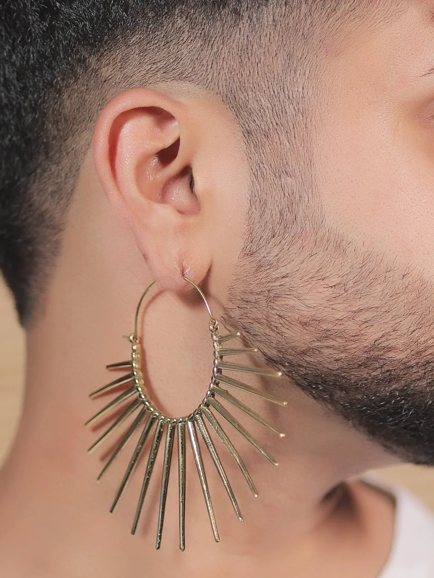 Sahar Golden Western Earrings