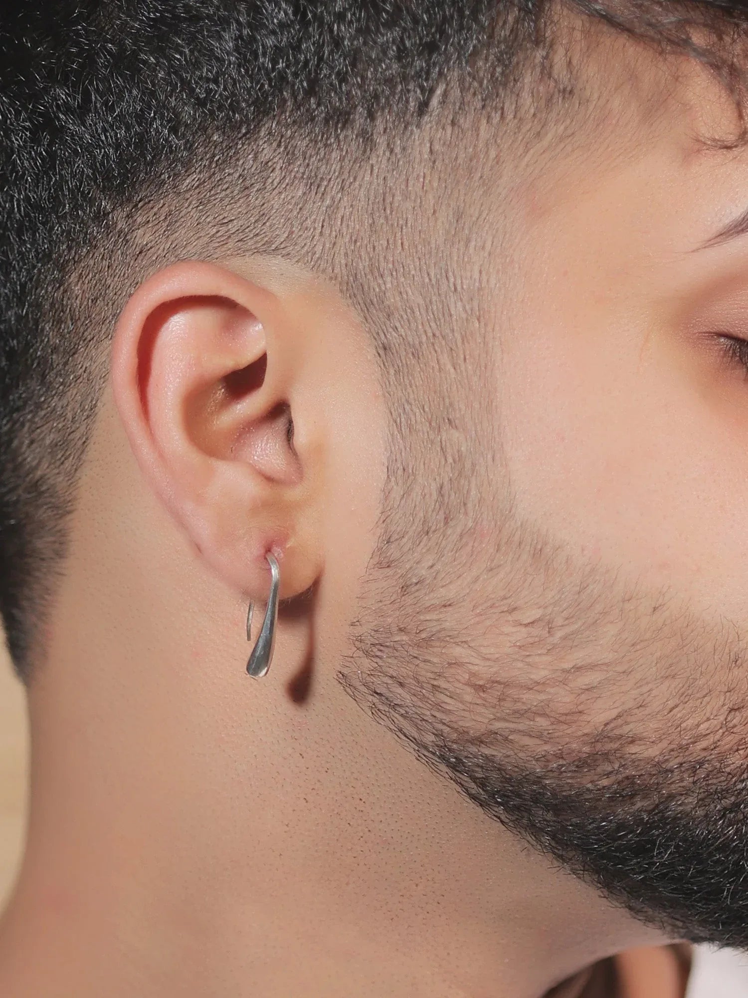 Sufiya Silver Western Earrings