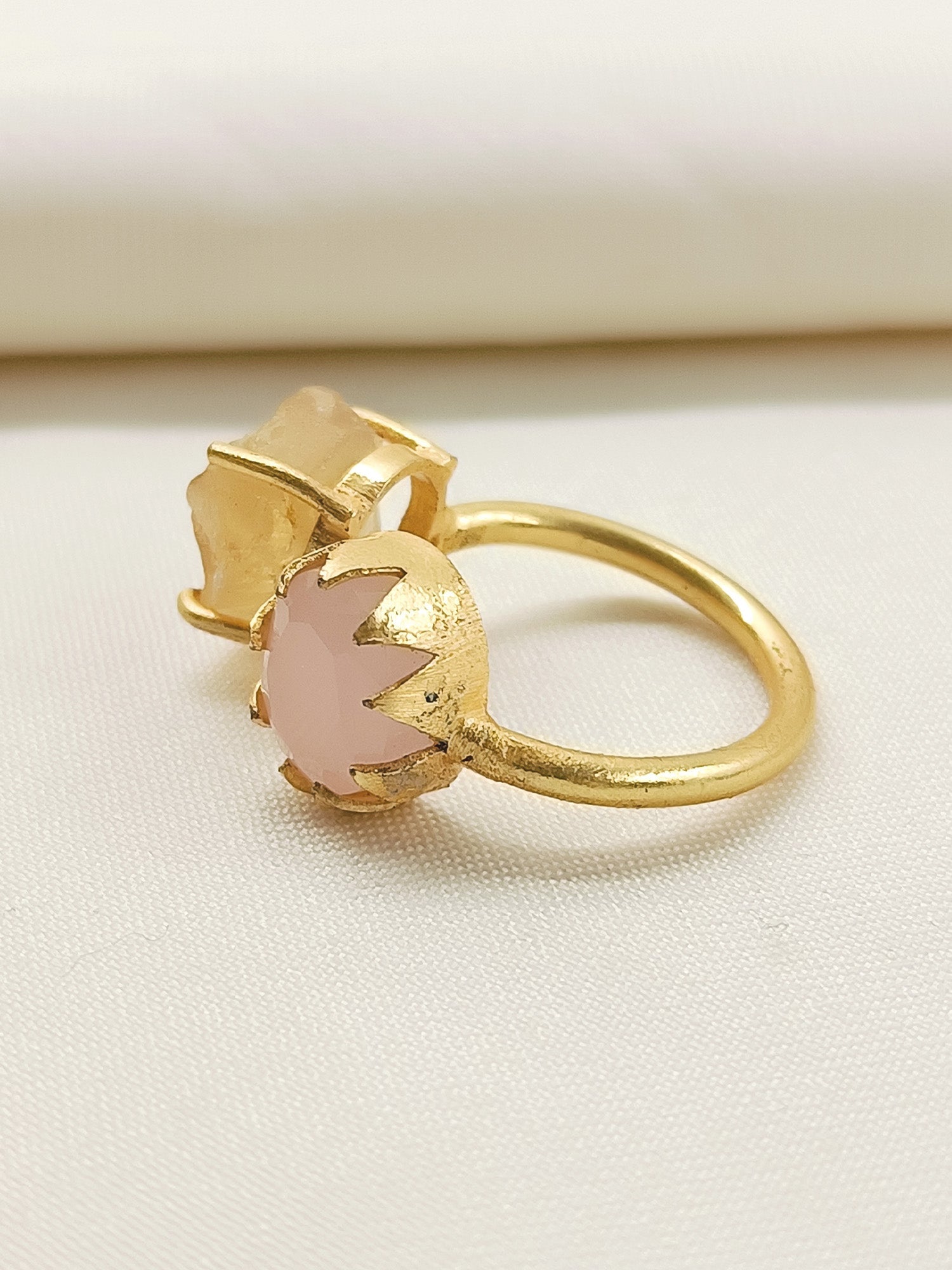 Nirja Natural Stone Finger Ring