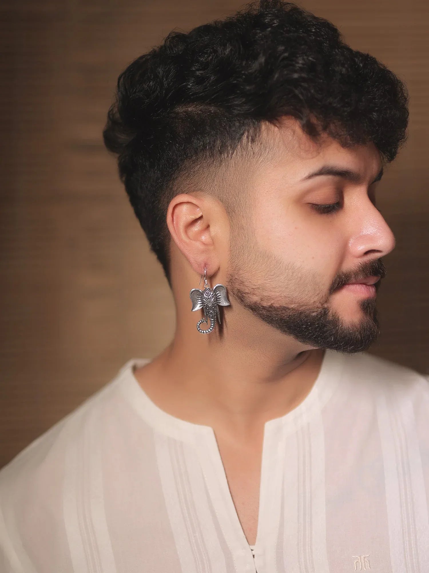 Fiona Silver Western Earrings