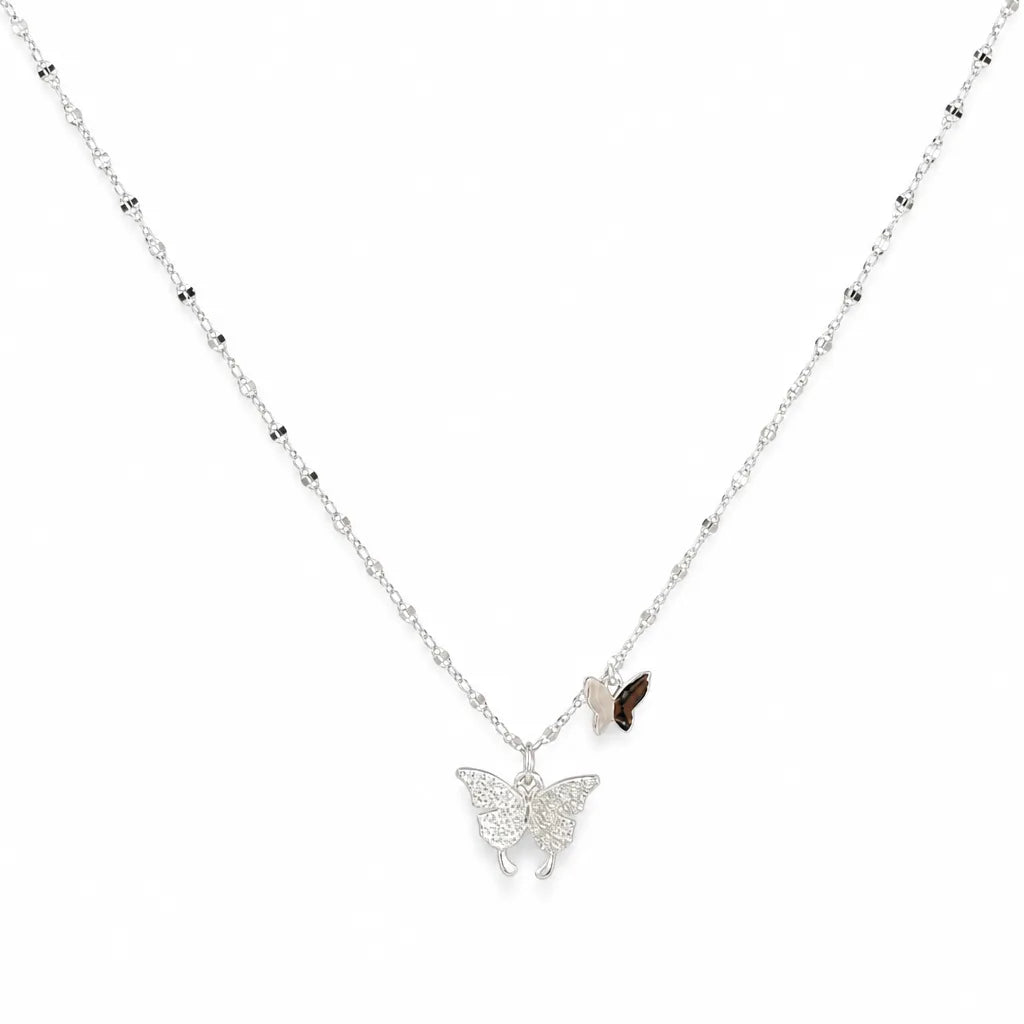 Portia Butterfly Pendant Necklace