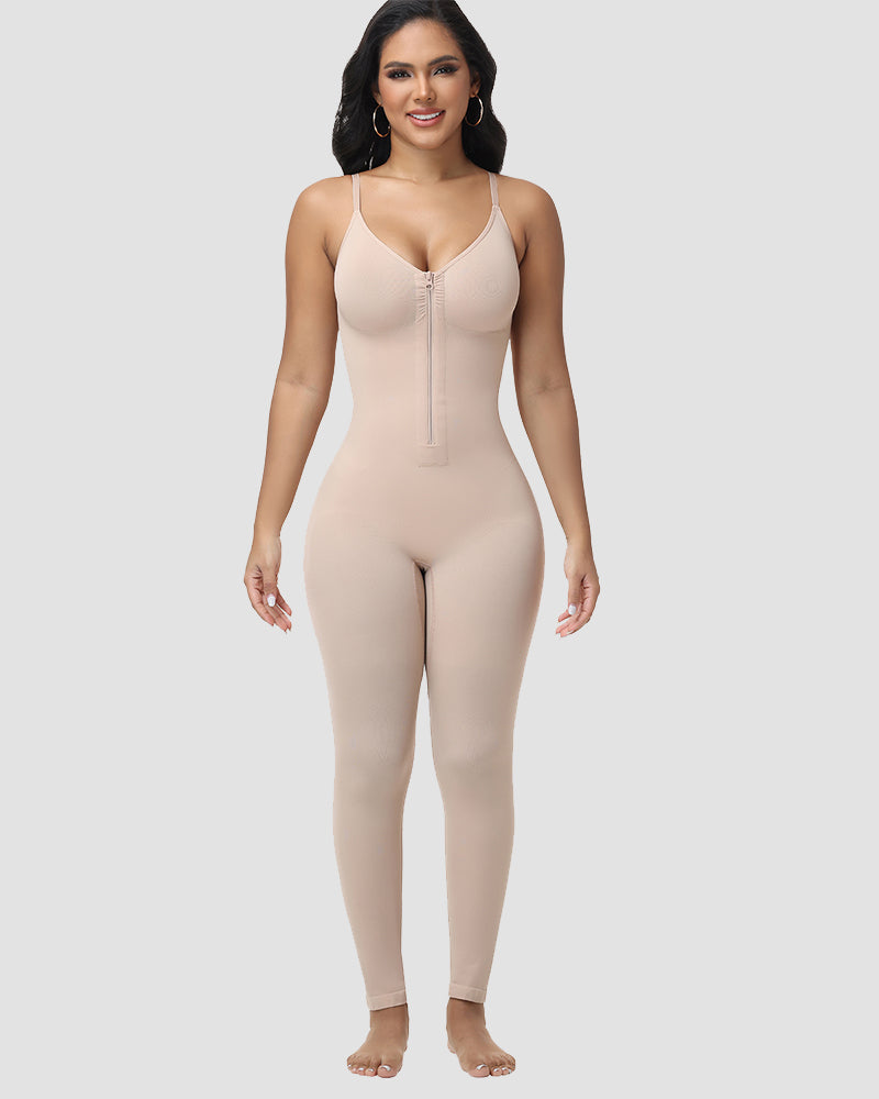 Shapshe® Full-Length Built-In Bra Butt Lifting Bodysuit Shaper