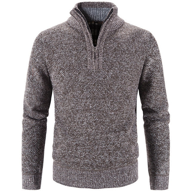 Ethan™ - Stijlvolle Casual Half-Zip Trui - By Qivii
