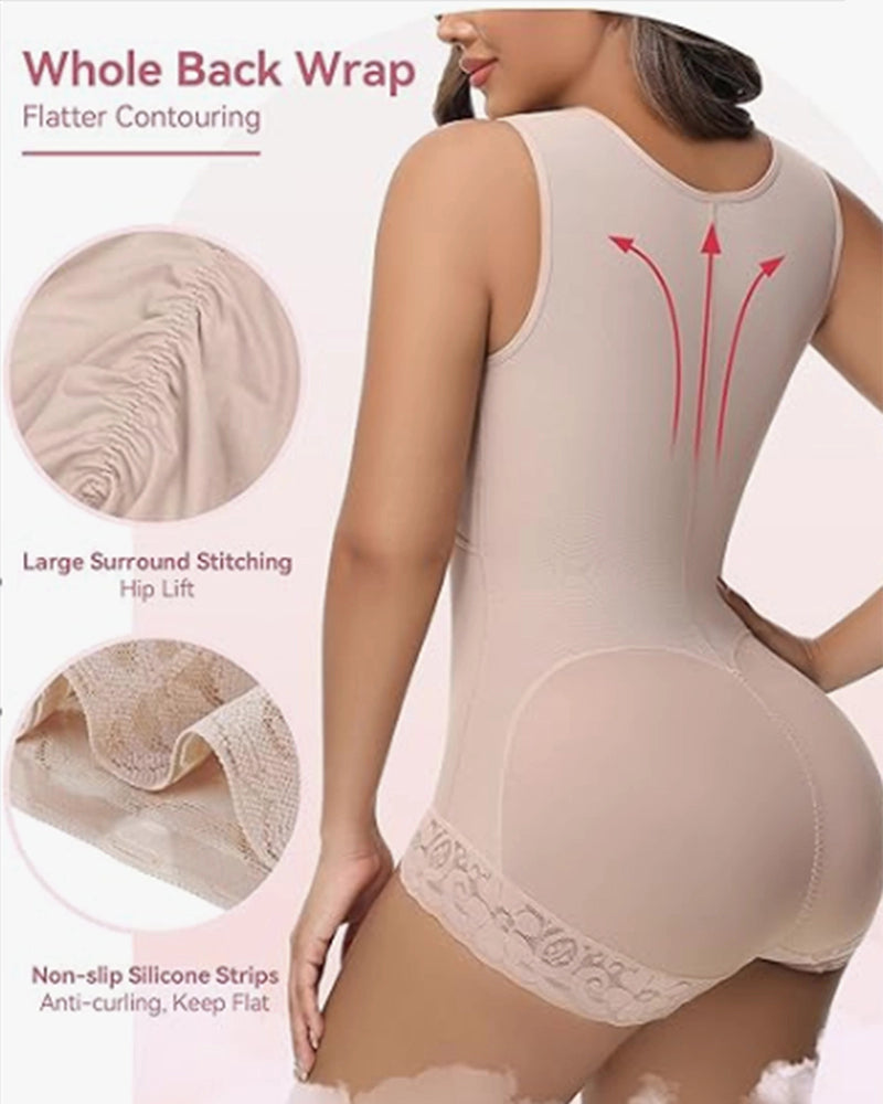 Shapshe® Full Bust Butt Lifting Post Surgery Body Shaper