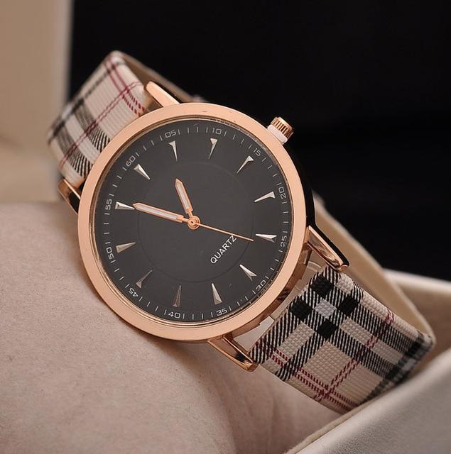 Tijdloze Elegantie Horloge - By Qivii