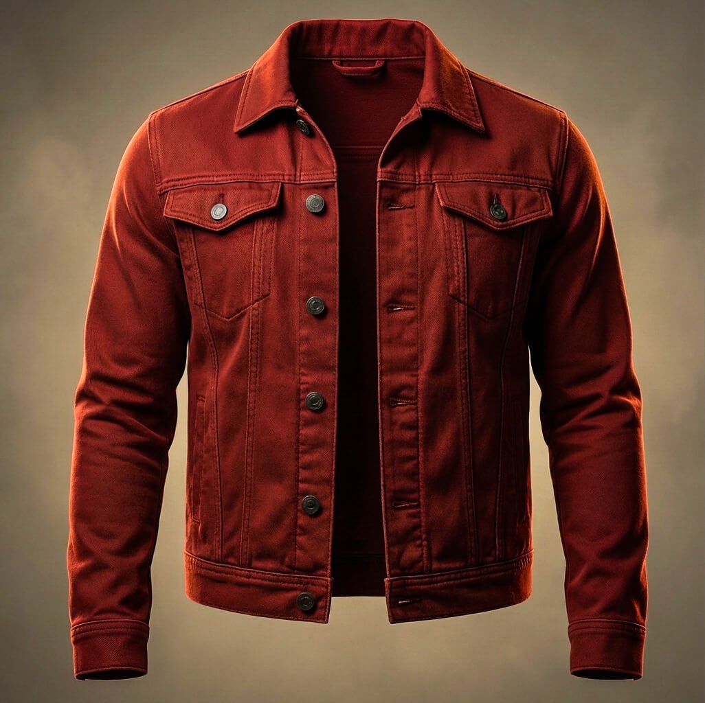 Brock Organic Denim Jacket - By Qivii