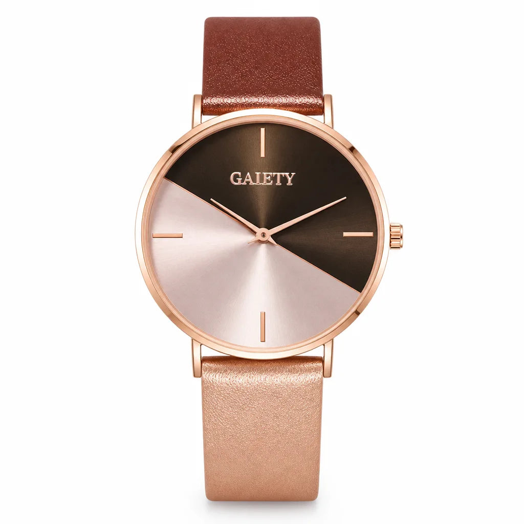 Reece Minimal | Womens Golden Analog Watch
