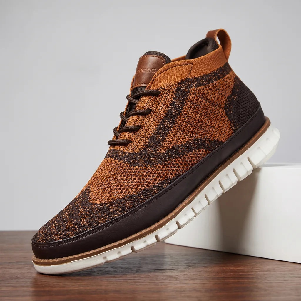 Renee | Men's Casual Knit Sneakers - By Qivii