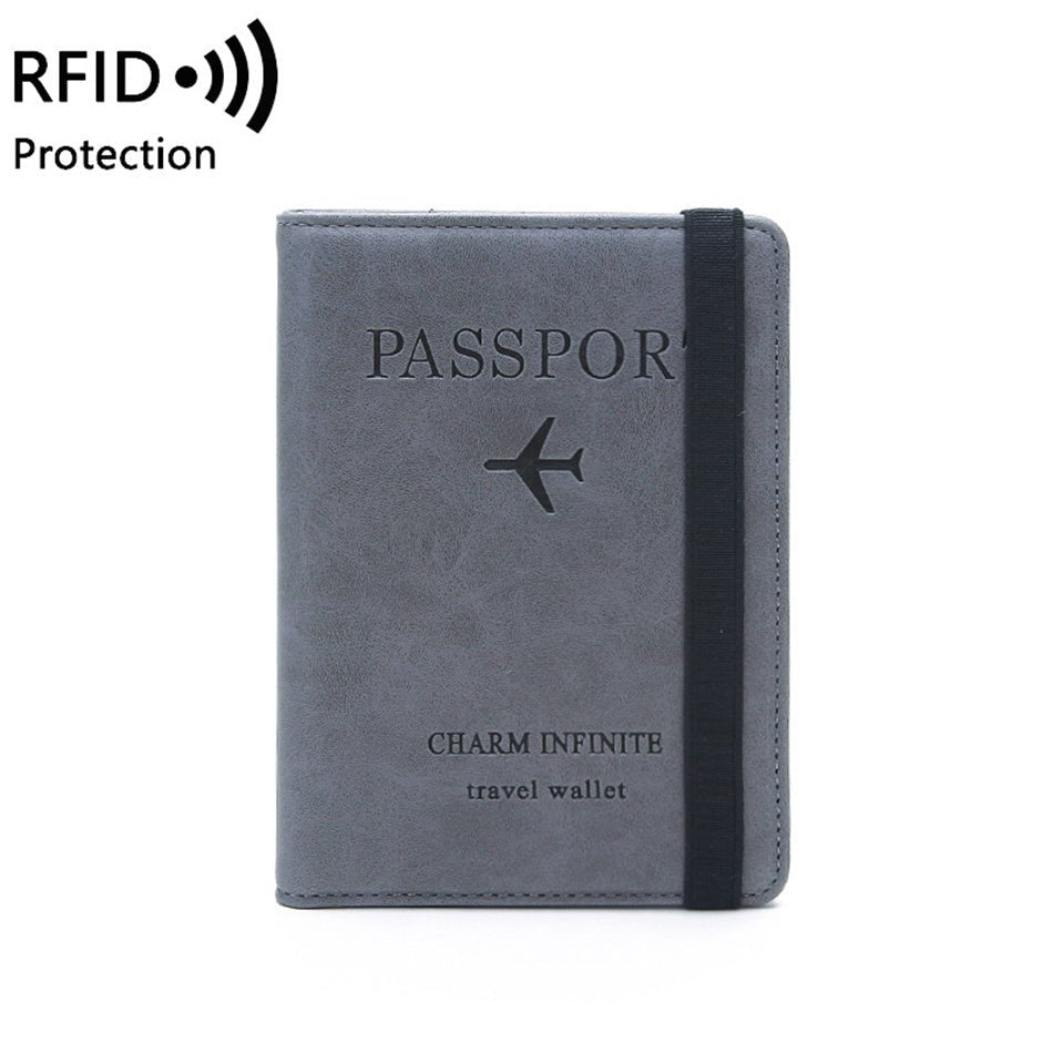 RFID Protection Passport Travel Wallet - By Qivii