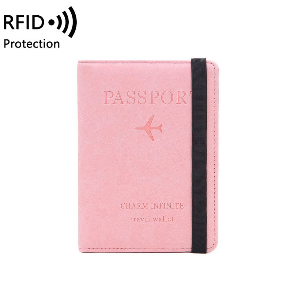 RFID Protection Passport Travel Wallet - By Qivii