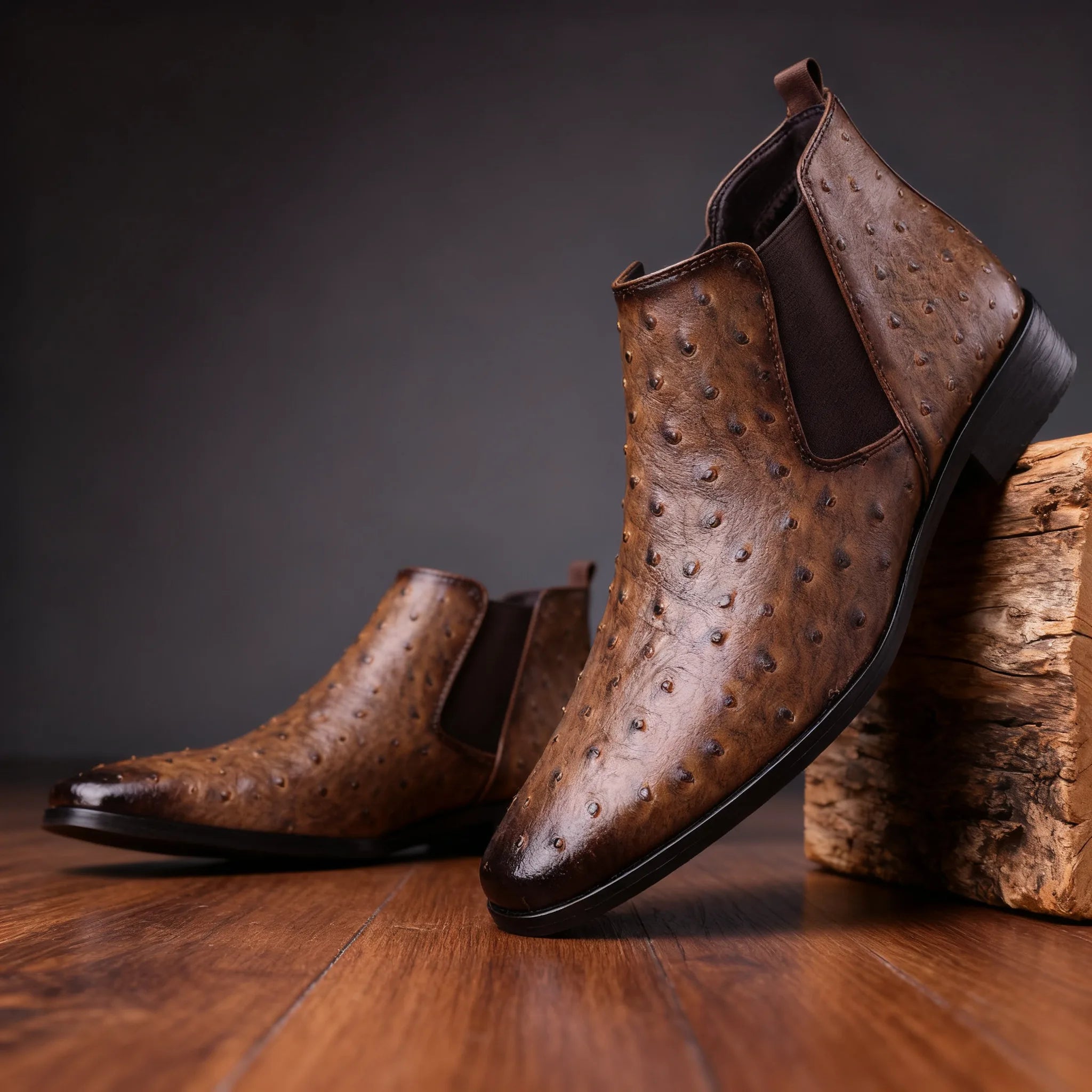 Rhys | Mens Fall Slip On Ankle Boots