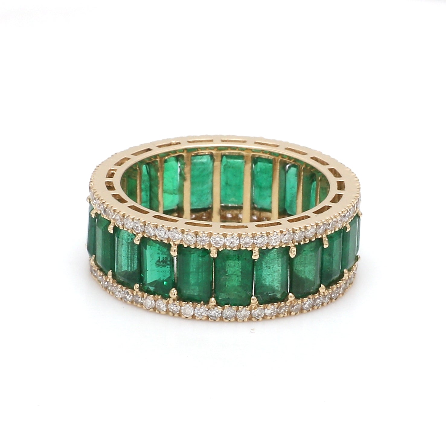 Emerald and Diamond Ring - qivii