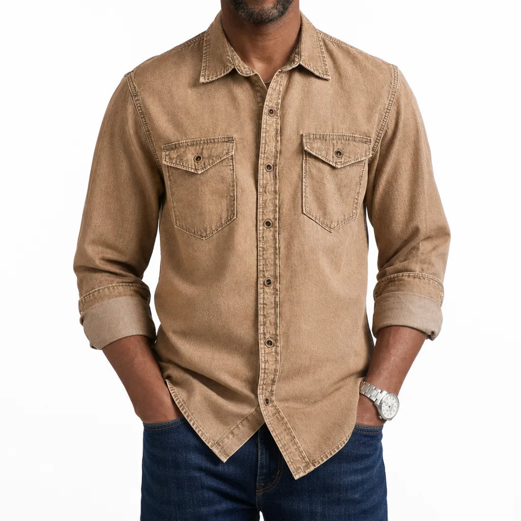Sawyer | Mens Fall Denim Shirt