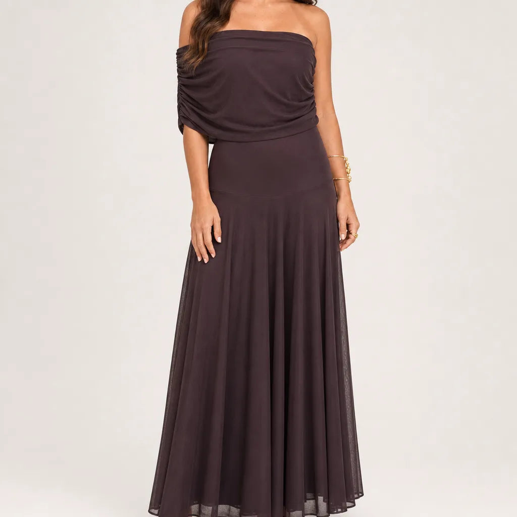 Seraphina Mesh Evening Gown