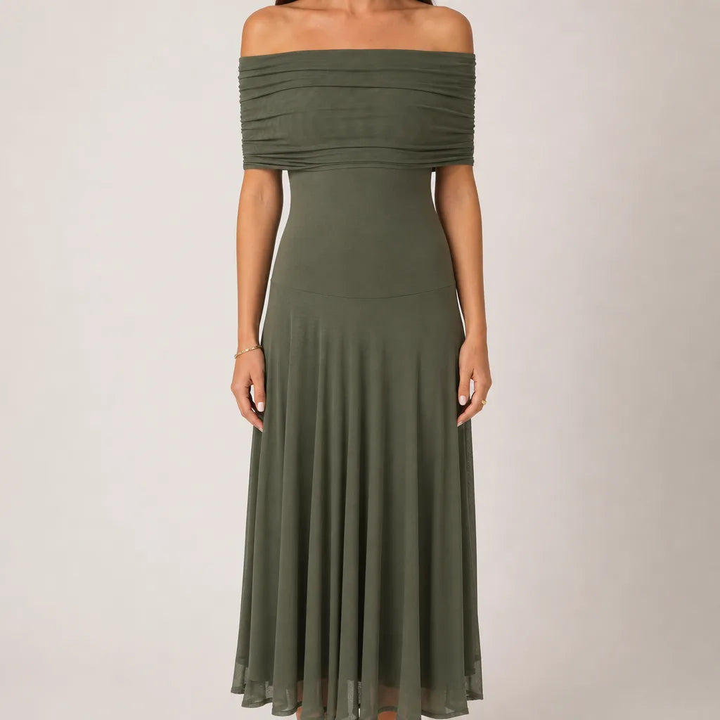 Seraphina Mesh Evening Gown