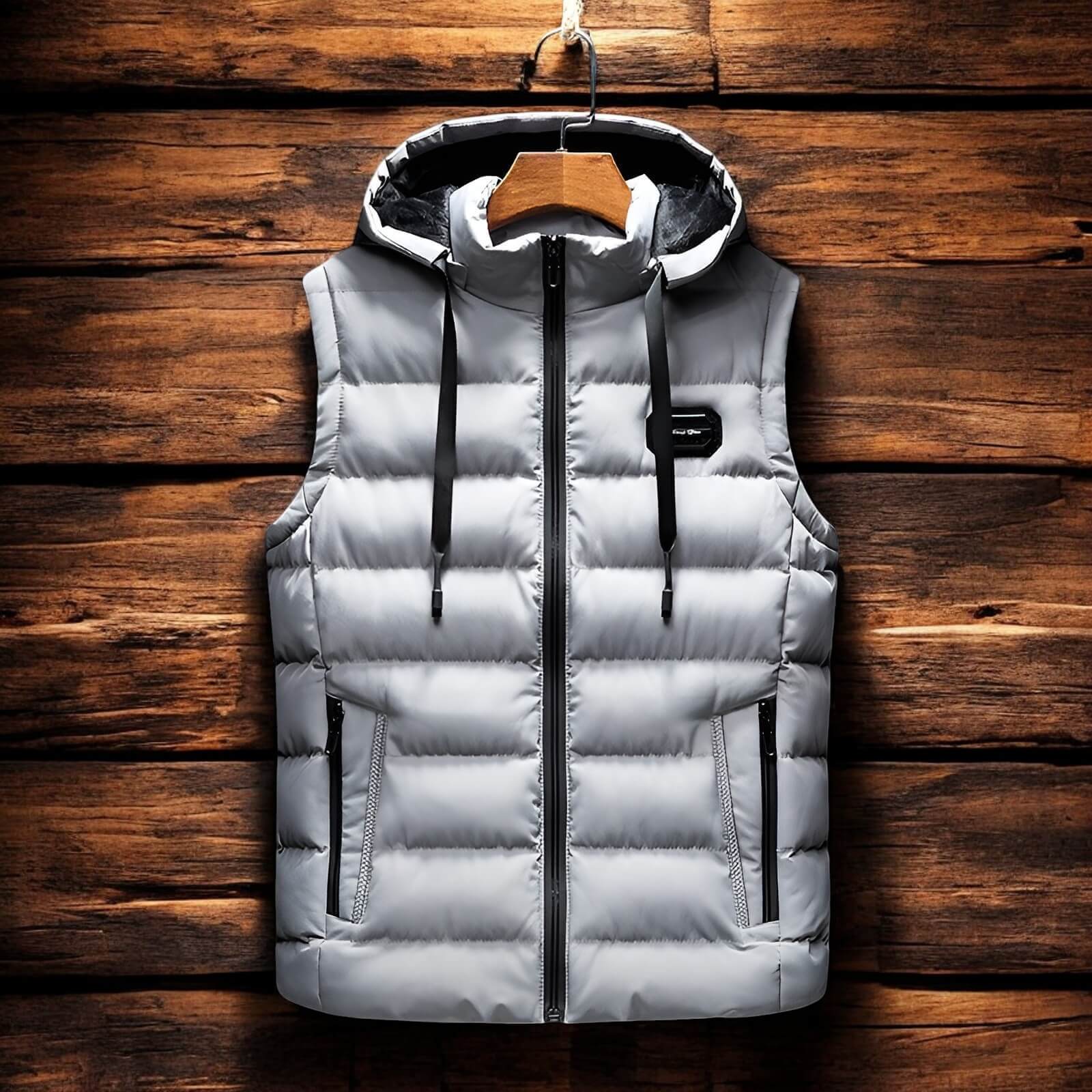 Harrison Hooded Vest - By Qivii