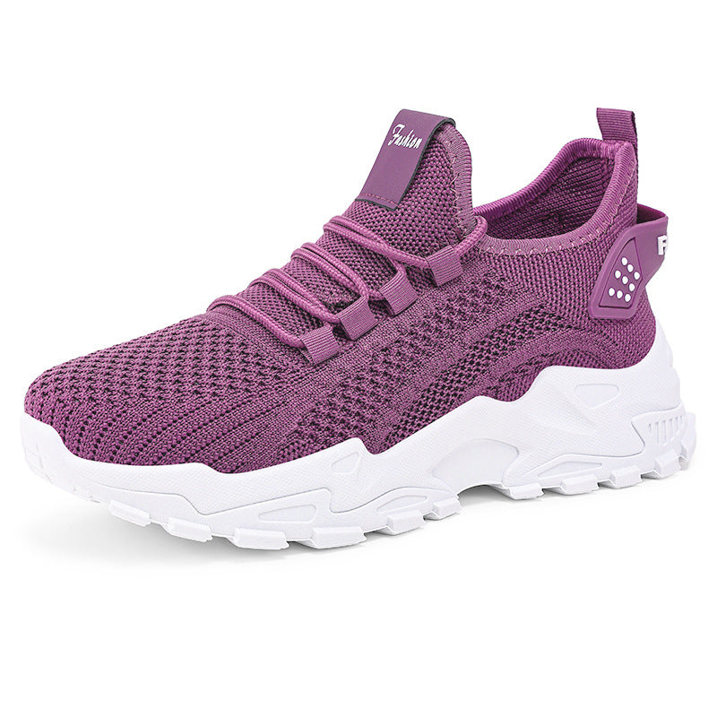 Women’s AirWeave Sneakers – Breathable Mesh Lightweight Flat Shoes (US 5–10.5)