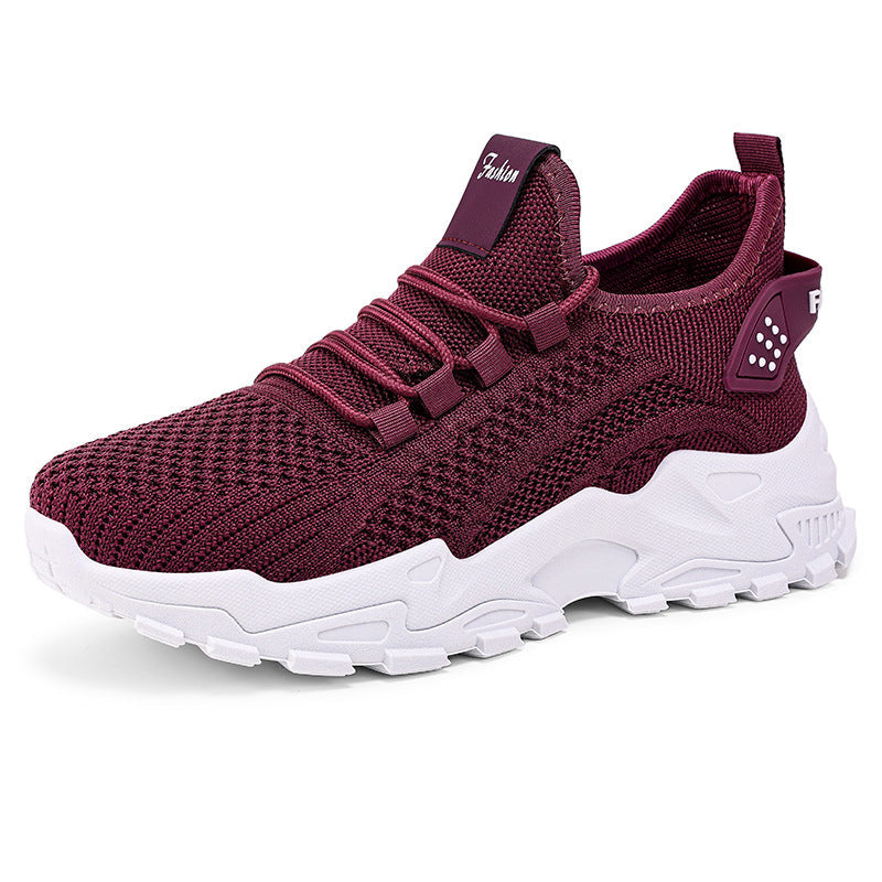 Women’s AirWeave Sneakers – Breathable Mesh Lightweight Flat Shoes (US 5–10.5)