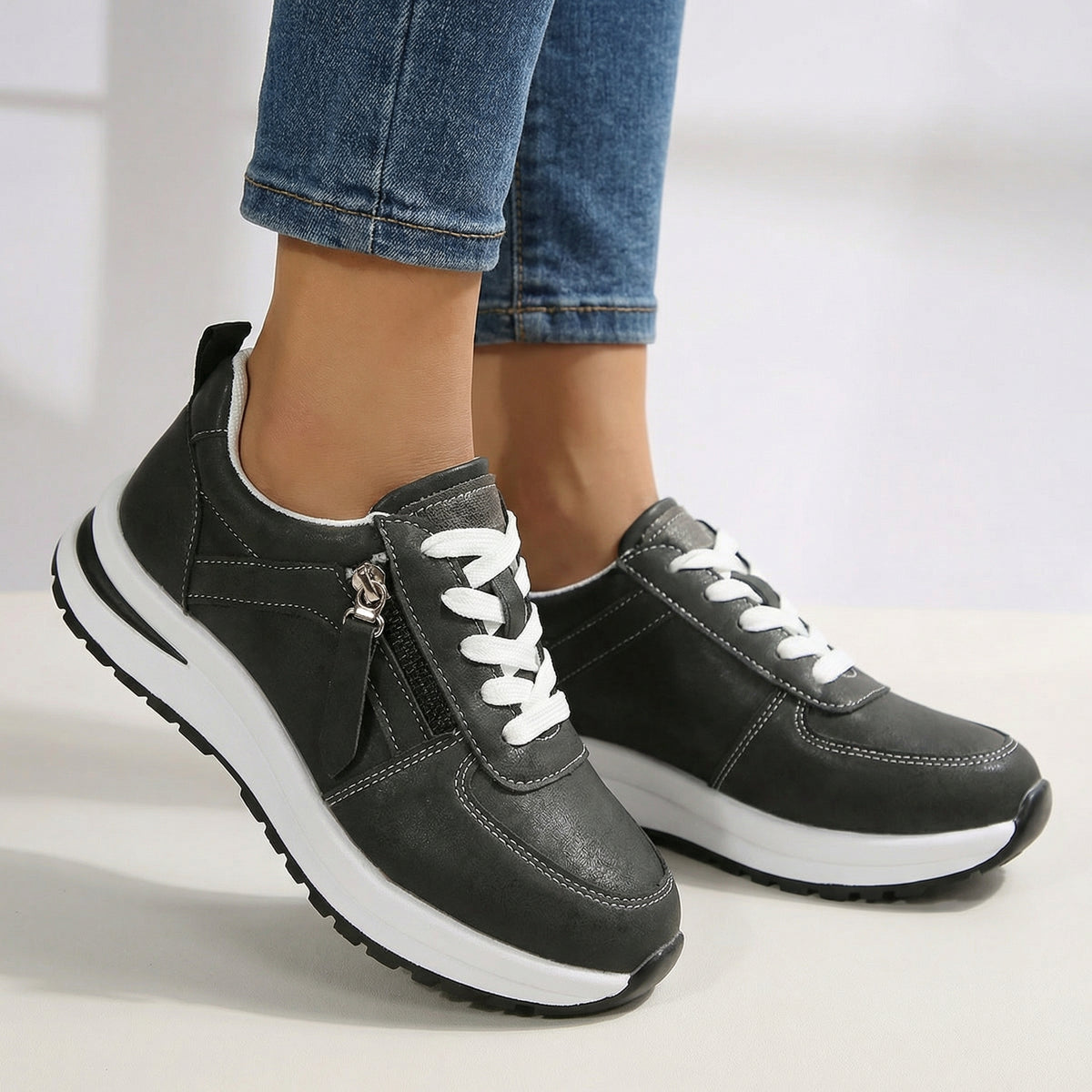 Kelly Comfort Wedge Sneakers