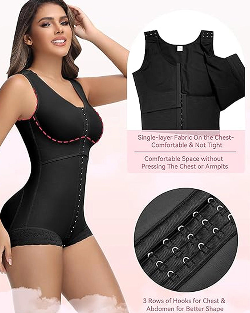 Shapshe® Full Bust Butt Lifting Post Surgery Body Shaper
