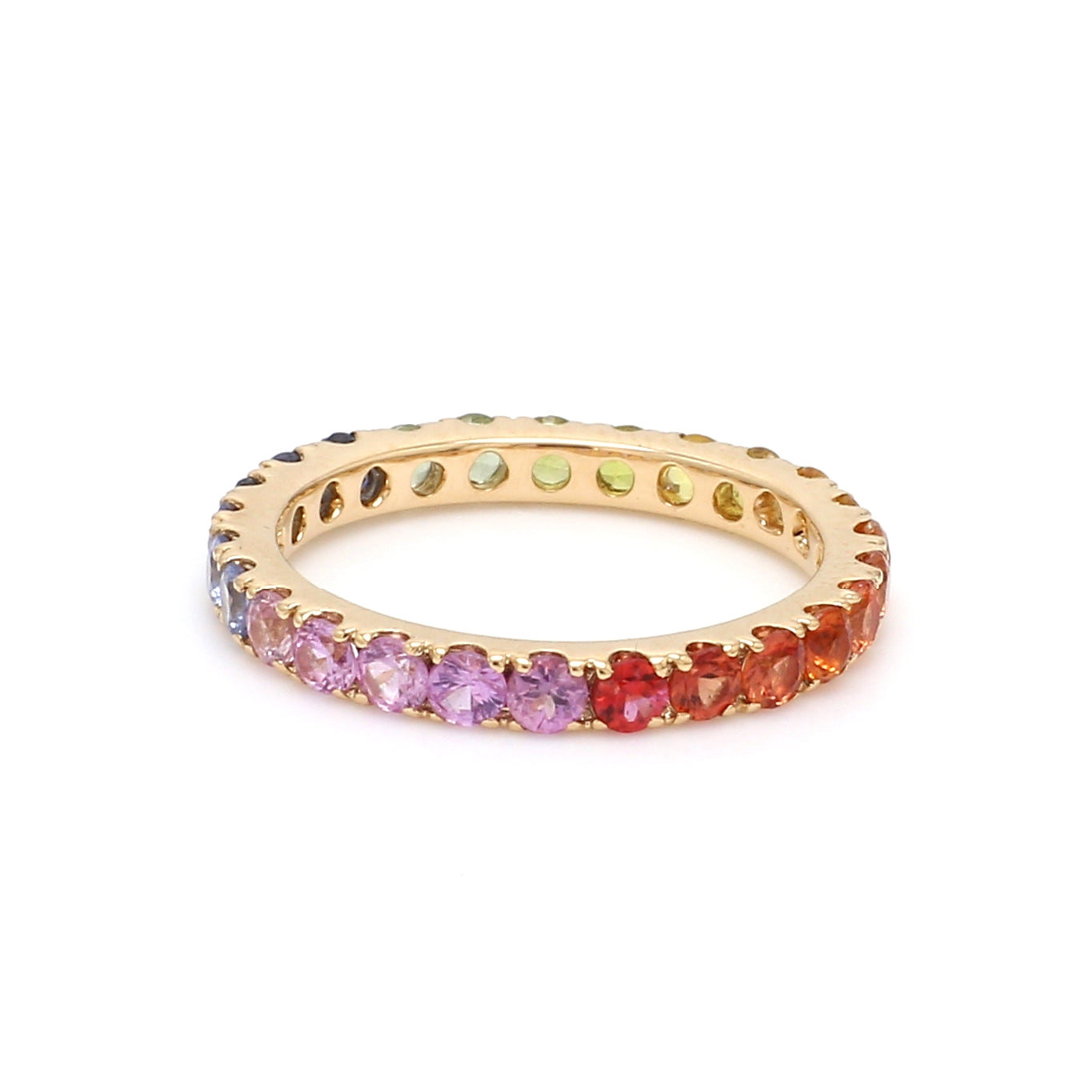 Florence Rainbow Sapphire Ring - qivii
