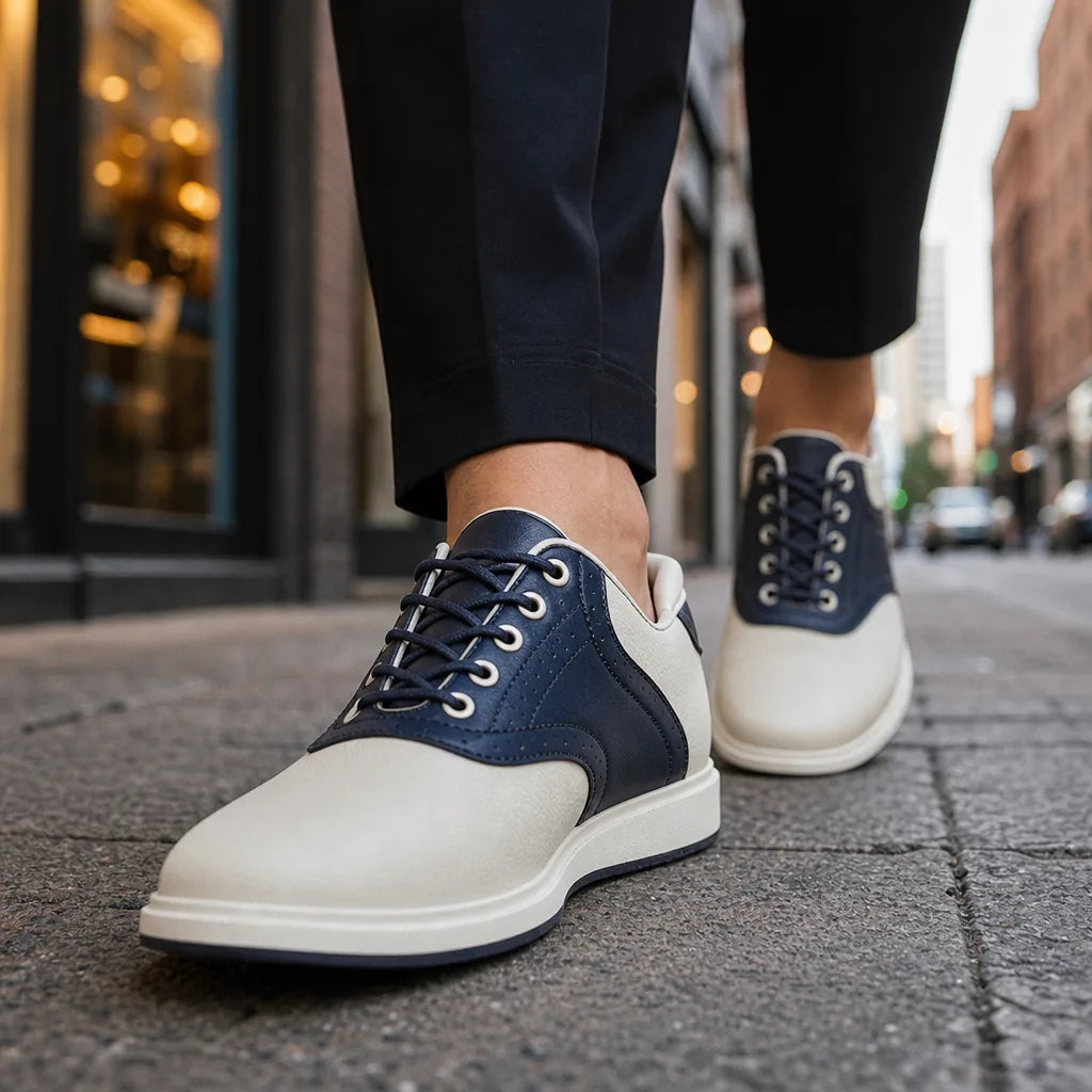 Sutton Lace-Up Court Sneakers