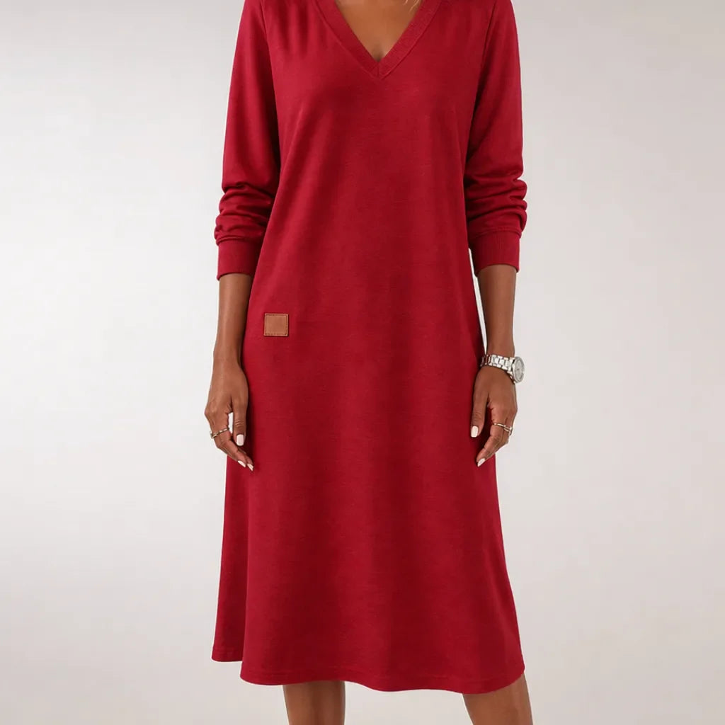 Sylvaine | Womens Comfort Knit Sweater Dress